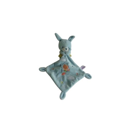 Doudou peluche mouchoir lapin CN Pommette