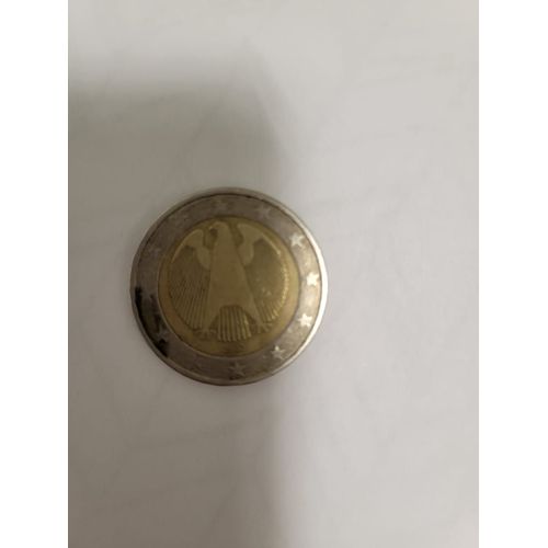 Deux Pièces De 2 Euro 2002 Et Une Pièce De 2004 Eagle Germaine
