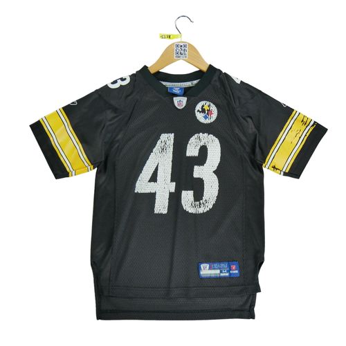 Reconditionné - Maillot Garçon Nfl Pittsburgh Steelers - Taille 10/12 Ans - Gar? - Noir