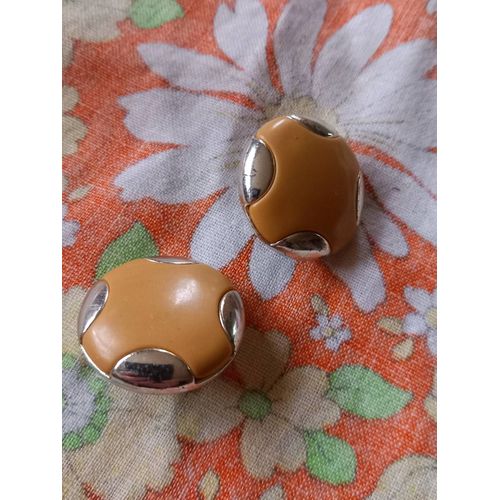 Boucle D Oreilles Clips Vintage Légère