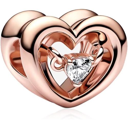 Coeur & Amour Charme 925 Perles En Argent Sterling Pour Bracelets, Halloween Anniversaire Bijoux Cadeaux Femmes Filles