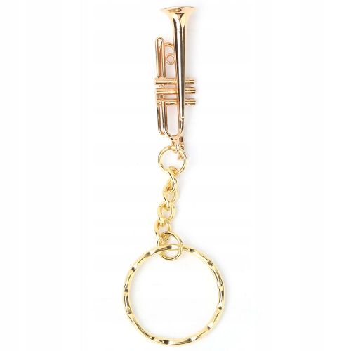 Porte-Clés Trompette À La Mode Et Élégant Avec Instruments De Musique
