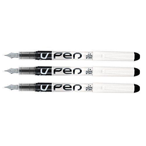 Pilot Pen Jetable Stylo À Plume ? Noir (Lot De 3)