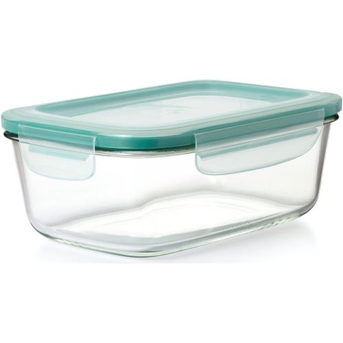 Boîte De Conservation Smart Seal -Boîte De Rangement Pour La Cuisine - Rectangulaire - Verre - 1,9 L