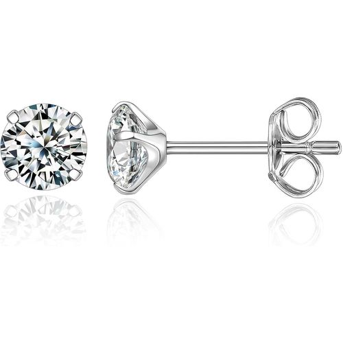 Boucles D'oreilles Pour Femmes, Hypoallerg¿¿Nique Boucle Doreille Titane, 5mm Cz Tragus 20g Helix Piercing M¿¿Dical En Titane Pour Oreilles Sensibles Cartilage