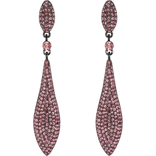 Boucles D'oreilles Pendant Femme Pendentif Forme Feuille Longue Art Deco Cristal Strass Bijou Mariage