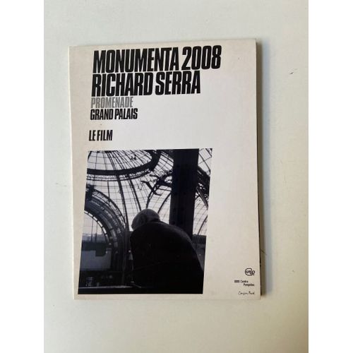 Monumenta 2008 - Richard Serra - Promenade - Grand Palais 2008 : Lot Livre + Dvd + Billet D'entrée + Plaquette