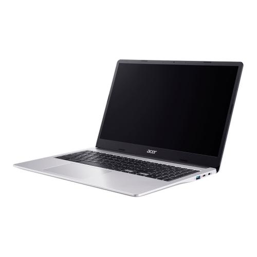 Acer Chromebook 315 CB315-4HT - Celeron N4500 1.1 GHz 4 Go RAM 128 Go SSD Argent AZERTY