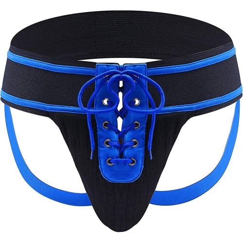 Homme Jockstrap Athletic Underwear Performance High Elastic Lace Up Jock Straps Acsergery Gift