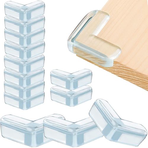 Protection D¿Angle Protection De Bord De Bébé 12 Pièces Transparent Coin De Sécurité Pour Enfants