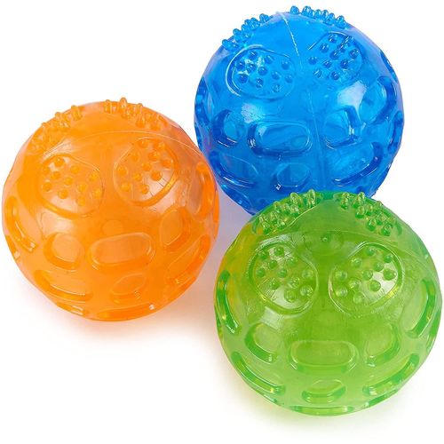 Dog Ball Toy Durable Petit Chien Chew Toys Balls Imperméable Flottant Rebond Caoutchouc