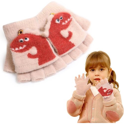 Gants Thermiques Dinosaures Mignons Pour Enfants