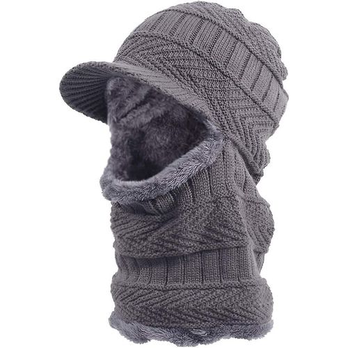 Cagoule Tactique Avec Visière D'| Masque Ninja Complet Visage | Cold Weather Gear Manteau Cadeau En Fourrure