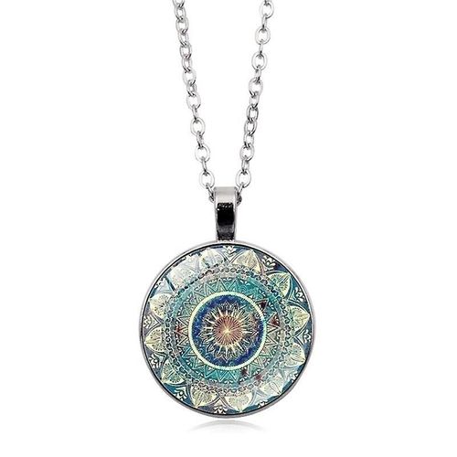 Nouveau Collier D¿Arbre Pour Femmes Chaîne De Bijoux Time Mandala Yoga