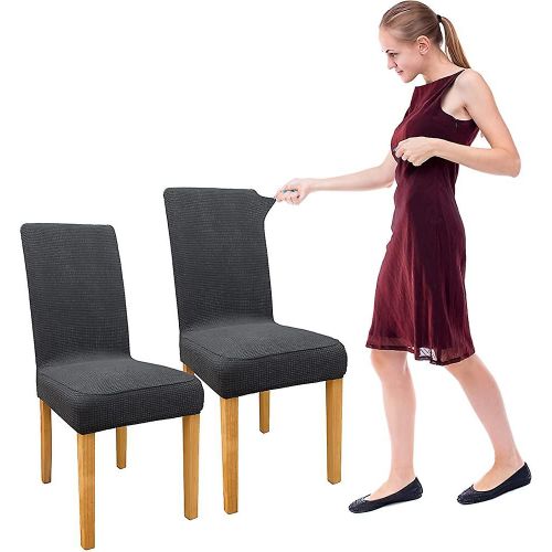Housses De Chaise À Manger Modernes Ensemble De 2, Housses De Chaise Pour Chaises De Salle À Manger 2, Salle À Manger