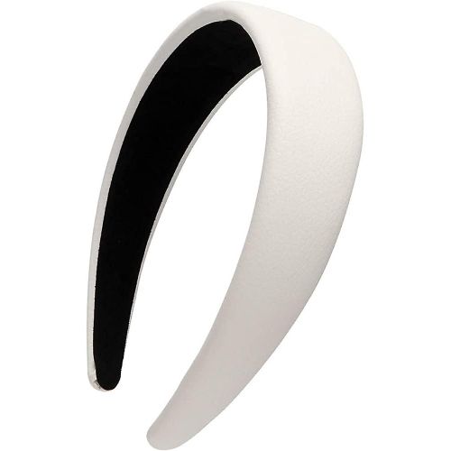 1,7 Pouce Cuir Hard Headband Large Headband Padded Headband Hairband Pour Femmes