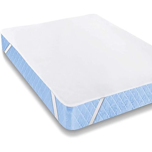 Protège-matelas imperméable 70 x 130 cm surmatelas respirant. Anti-acariens.