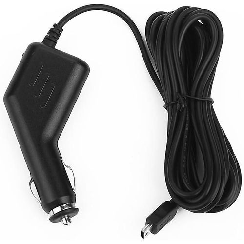Chargeur De Voiture Mini Câble Usb Câble Long 3,5 Mètres Avec Connecteur Mini Usb Droit. Convient Pour Les Caméras Dash Sat Navs Tom Tom Et Autres Android1pcsbla