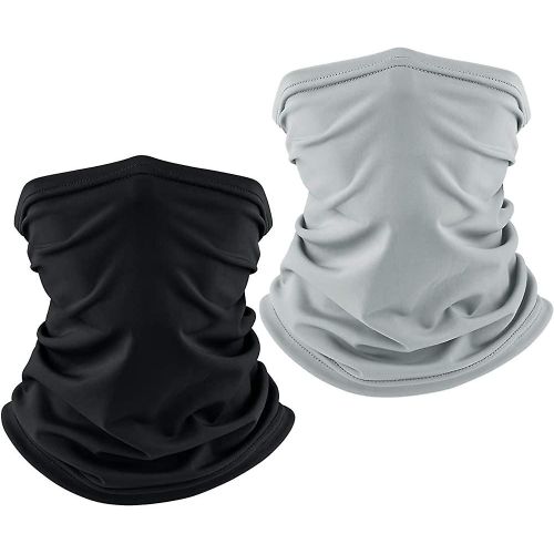 Acsergery Unisexe Bandana Masque Facial Foulard Visage Rave Balaclava Cou Guêtres Poussière Tissu Cadeau