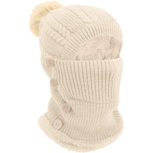 Bonnet D¿Hiver Hommes Tricot Chaud Long Slouch Skull Cap Thermal Avec Acsergery Sof Acsergeryt Cadeau Polaire