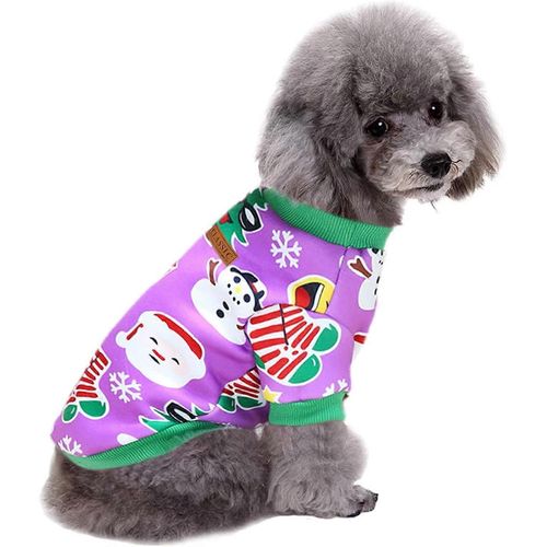 Vêtements Pour Chien Pour Animaux De Compagnie Pull Pour Chien Doux Épaississant Chaud Chiot Chiens Chemise Chiot D¿Hiver