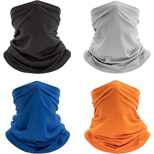 Bandana Masque Facial, Acsergery Cagoule Cou Gaiter Multifonctionnel Masque De Poussière Tissu Lavable Femmes Cadeau