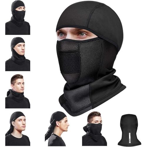 Cagoule Pour Homme - Housse Intégrale Coupe-Vent Noire