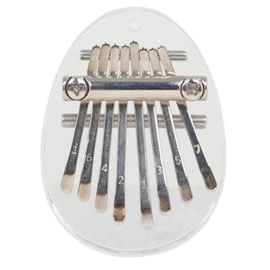 Plus Récent Mignon Portable Mini Kalimba 8 Touches Pouce Piano Grand Son Doigt Clavier Instrument De Musique