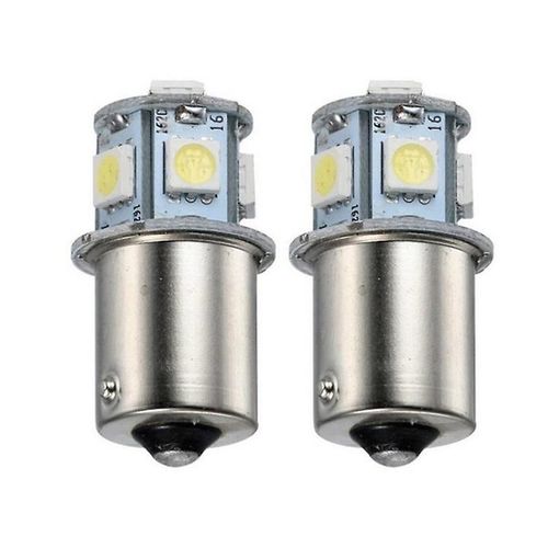 Blanc Feux De Frein Ampoules Ba15s R5w 1156 5050 8smd Ampoule Led 12v4pcswhite