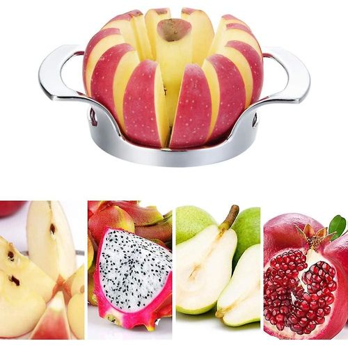 Diviseur de pomme, coupe-fruits de pomme, carottier de pomme en acier inoxydable et trancheuse Acsergery Cadeau