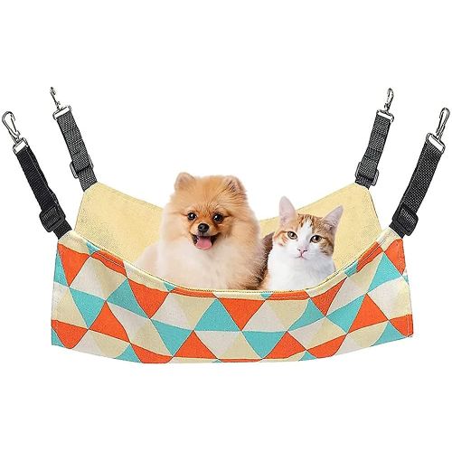 Lit De Chat, Chat Hamac Dec Cage De Chat Hamac Suspendu Avec Sangles Et Crochets Réglables Hamac Pour Animaux De Compagnie