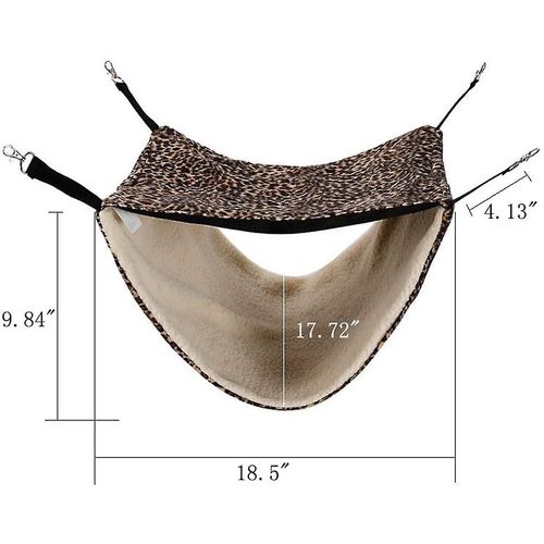 Lit Pour Chat, Hamac Pour Chat De Niveau 2 Couches Double Couche Lit Suspendu Pour Animaux De Compagnie