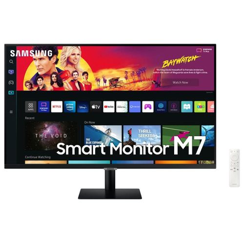 Samsung S32BM700UP - M70B Series - écran LED - Intelligent - 32" - 3840 x 2160 4K @ 60 Hz - VA - 300 cd/m² - 3000:1 - HDR10 - 4 ms - 2xHDMI, USB-C - haut-parleurs - noir