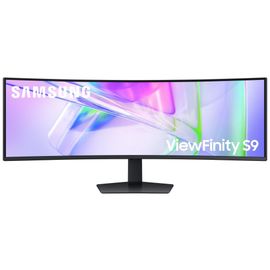 Samsung ViewFinity S9 S49C950UAU - S95UC Series - écran LED - incurvé - 49" - 5120 x 1440 Dual Quad HD @ 120 Hz - VA - 350 cd/m² - 3000:1 - DisplayHDR 400 - 5 ms - 2xHDMI, DisplayPort, USB-C -...