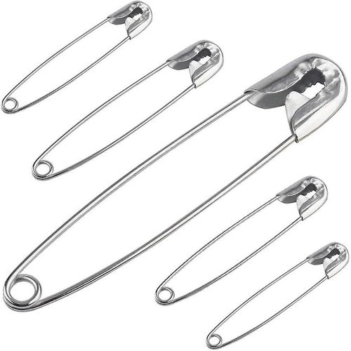 Épingles De Sûreté De Tailles Assorties - Épingles Nickelées Pour L¿Artisanat