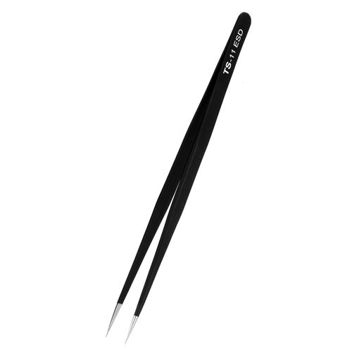 Pince À Épiler Pour Extensions De Cils En Acier Inoxydable ¿ Outil De Maquillage De Précision 