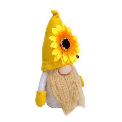 Décorations En Peluche De Gnome : Ornements De Tournesol Et Peluches De Gnome