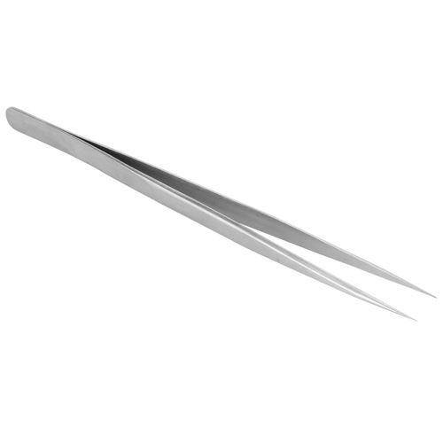 Pince À Épiler Droite En Acier Inoxydable Pour Extensions De Cils 
