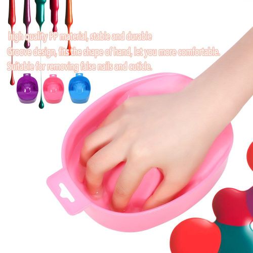 Bol De Trempage Pour Nail Art : Outil De Manucure Pour Le Trempage Des Mains Et Le Polissage Des Pointes 
