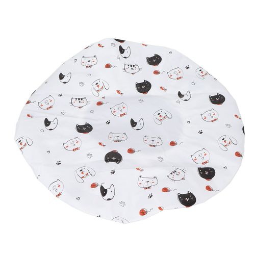 Bonnet De Douche En Eva À Motif De Dessin Animé Mignon - Accessoire De Bain Amusant 