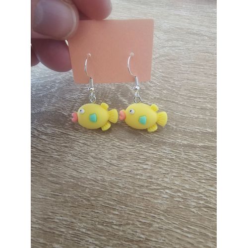 Boucle D'oreille Poisson