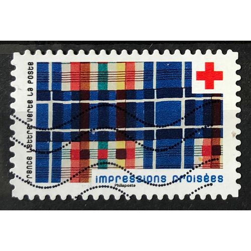 Croix Rouge 2022 - Impressions Croisées Obl - France Année 2022 - Brn83 - N33195