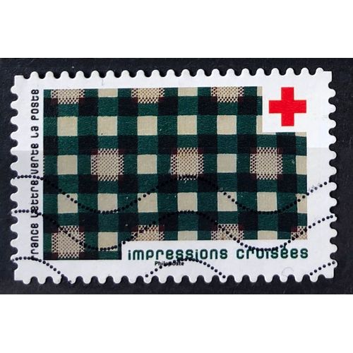 Croix Rouge 2022 - Impressions Croisées Obl - France Année 2022 - Brn83 - N33197