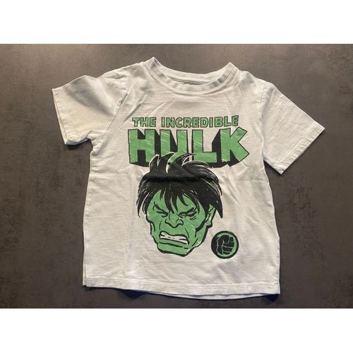 T-Shirt Hulk H&m Taille 4/6 Ans