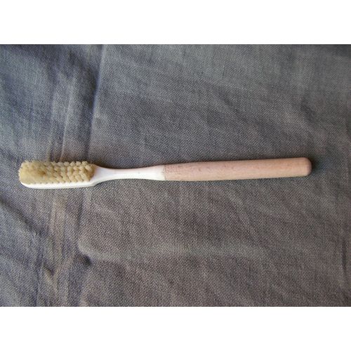 Ww1 France Brosse A Dent En Os Et Bois Francais Soldat De Tranchées 14-18