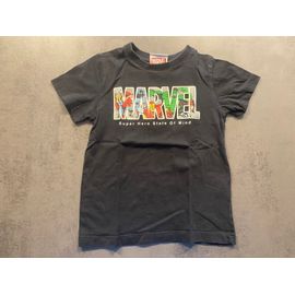 T-Shirt Noir Marvel Kiabi Taille 6 Ans