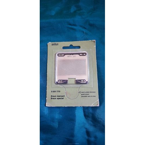 Grille de rasoir Braun marcant Braun spécial