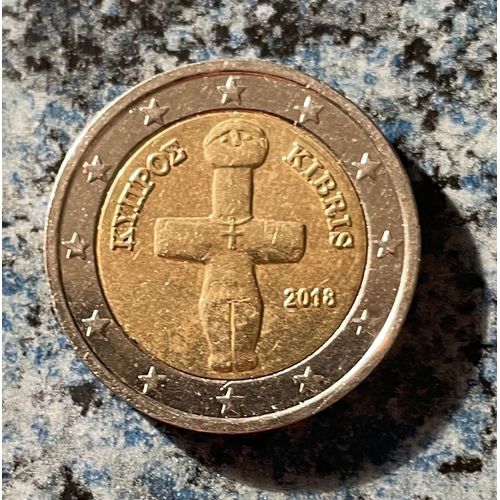 Pièce 2€ Chypre 2018