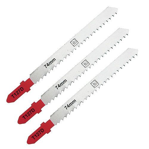 3 lames de scie sauteuse T droite propre Alu et non-ferreux