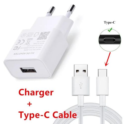 Chargeur Rapide Pour Huawei, Câble Usb De Type C Pour P30 Lite P40 Pro P20 Lite Honour 10i P Smart 2019 Nova 5 5i 8x 9x Y5 Y6 Y7 Y9 2019 8c 7c-Eu Plug Type-C Cable